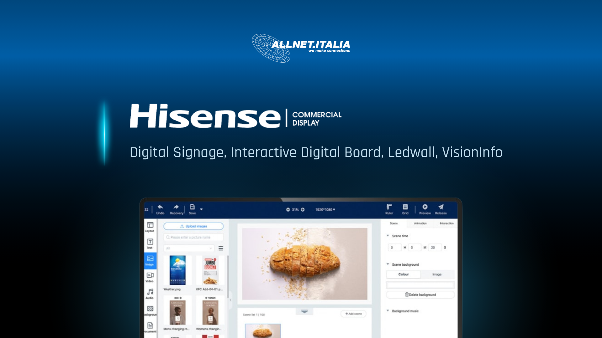 Allnet.Italia presenta Hisense VisionInfo